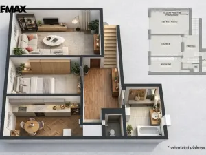 Prodej bytu 4+1, Olomouc, Menšíkova, 163 m2