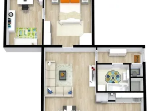 Pronájem bytu 3+kk, Žandov, Děčínská, 66 m2