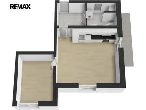 Pronájem bytu 2+kk, Plzeň, Vysoká, 53 m2