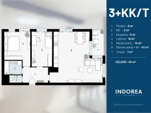 Prodej bytu 3+kk, Praha - Košíře, Tůmova, 87 m2