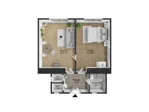 Prodej bytu 1+1, Praha - Holešovice, Jirečkova, 53 m2