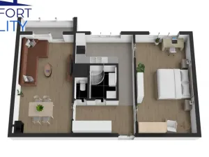 Prodej bytu 2+1, Ostrava - Zábřeh, Krasnoarmejců, 50 m2