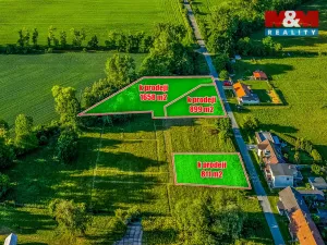 Prodej pozemku pro bydlení, Hrobice, 811 m2