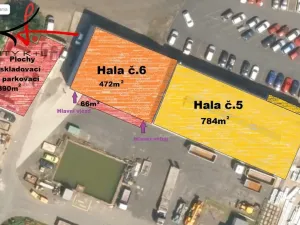 Pronájem výrobních prostor, Roudnice nad Labem, Kratochvílova, 1256 m2
