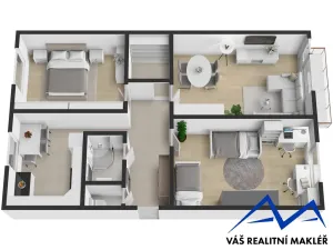 Prodej bytu 3+1, Ostrava, Lumírova, 79 m2