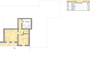 Prodej bytu 2+kk, Železná Ruda, 51 m2