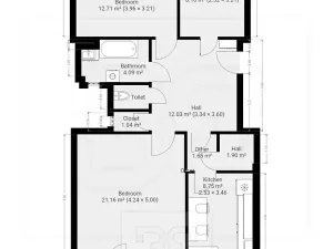 Pronájem bytu 3+1, Praha - Vinohrady, Písecká, 101 m2