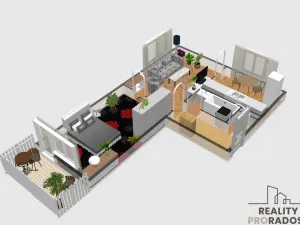 Pronájem bytu 2+1, Svitávka, Jos. Čejky, 67 m2