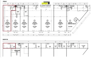 Pronájem skladu, Dobřejovice, Jesenická, 395 m2