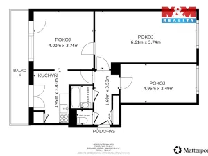 Prodej bytu 3+1, Ostrava - Poruba, Zdeňka Štěpánka, 77 m2