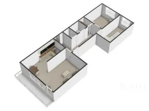 Pronájem bytu 3+kk, Praha, Livornská, 70 m2