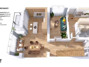 Prodej rodinného domu, Brno, Obecní, 287 m2