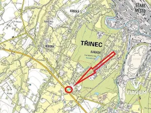 Prodej podílu komerčního pozemku, Třinec, 1788 m2