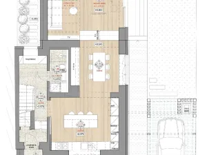 Prodej rodinného domu, Praha - Záběhlice, Jižní II, 92 m2