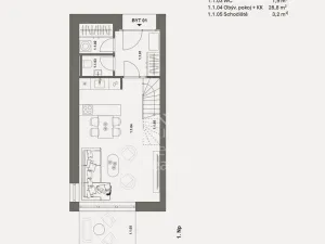 Prodej bytu 3+kk, Hradec Králové - Slatina, Pod Spáleníkem, 84 m2