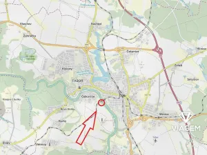 Prodej zahrady, Tábor, 850 m2