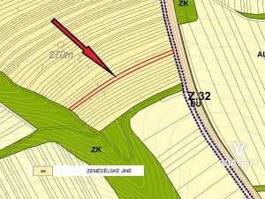 Prodej podílu zahrady, Ostrožská Lhota, 241 m2