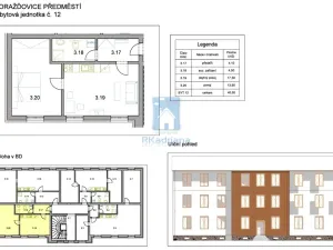 Prodej bytu 2+kk, Horažďovice, Předměstí, 40 m2