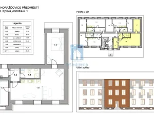 Prodej bytu 2+kk, Horažďovice, Předměstí, 59 m2