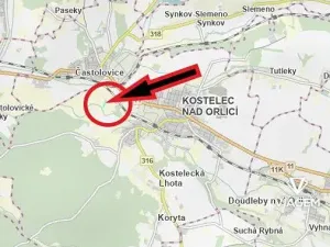 Prodej pole, Kostelec nad Orlicí, 1632 m2