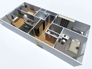 Prodej bytu 3+1, Praha - Střížkov, Jablonecká, 67 m2