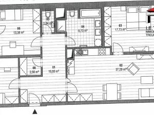 Pronájem bytu 4+kk, Ostrava - Moravská Ostrava, Na Prádle, 111 m2