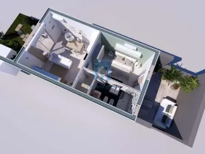 Prodej bytu 2+kk, Trinità d'Agultu e Vignola,Itálie, 60 m2