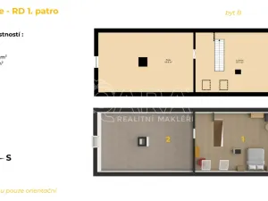 Pronájem rodinného domu, Hudlice, Hořejší, 137 m2