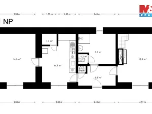 Prodej rodinného domu, Dvory, 89 m2