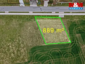 Prodej pozemku pro bydlení, Vikýřovice, 889 m2