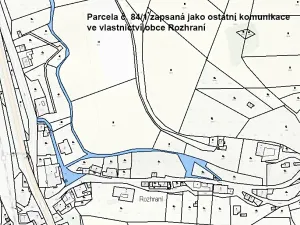 Prodej pozemku pro bydlení, Rozhraní, 7266 m2