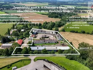 Prodej zemědělského objektu, Okrouhlice, Valečov, 25561 m2