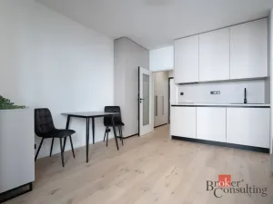 Pronájem bytu 1+kk, Praha - Vršovice, Krymská, 25 m2
