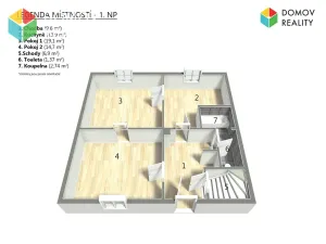 Prodej rodinného domu, Zdice, Komenského, 222 m2
