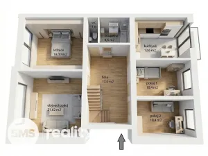 Prodej rodinného domu, Troubsko, Nová, 145 m2