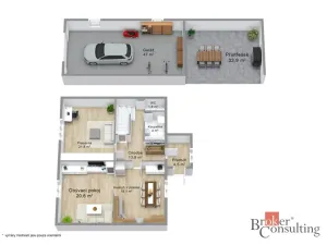 Prodej rodinného domu, Beřovice, 148 m2