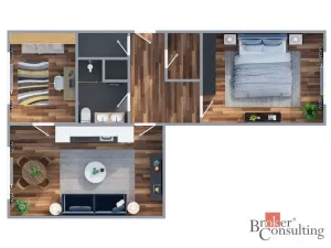 Prodej bytu 3+kk, Jablonec nad Nisou - Jablonecké Paseky, Jeronýmova, 62 m2