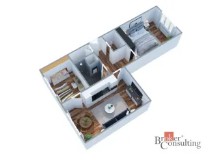 Prodej bytu 3+kk, Jablonec nad Nisou - Jablonecké Paseky, Jeronýmova, 62 m2