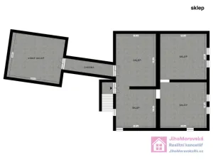 Prodej rodinného domu, Rakvice, Nádražní, 94 m2