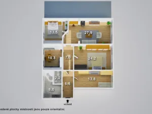 Prodej bytu 4+1, Terezín, Palackého, 113 m2