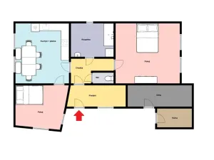 Prodej rodinného domu, Strmilov - Malý Jeníkov, 80 m2