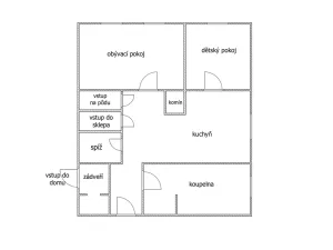 Prodej rodinného domu, Dřínov, 62 m2