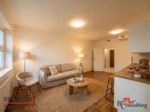 Prodej bytu 1+kk, Brno - Trnitá, Křenová, 26 m2