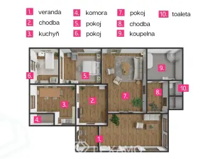 Prodej rodinného domu, Litovany, 160 m2