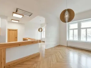 Pronájem bytu 3+kk, Praha - Smíchov, Janáčkovo nábřeží, 106 m2