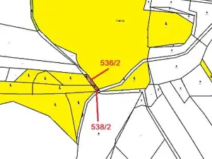 Prodej lesa, Otín, 213 m2