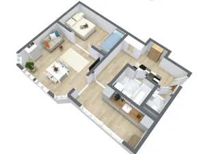 Prodej apartmánu, Vejprty, Moskevská, 53 m2