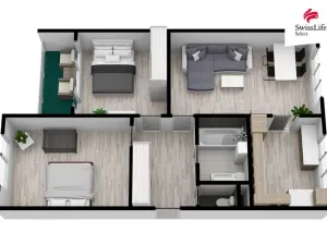 Prodej bytu 3+1, Plzeň, Hodonínská, 78 m2