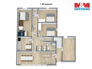 Prodej rodinného domu, Jáchymov - Mariánská, Marie Majerové, 180 m2