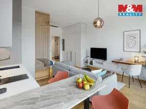 Pronájem bytu 1+kk, Praha - Smíchov, Toyen, 38 m2